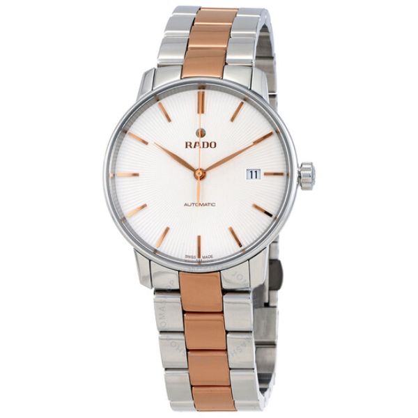 Rado Coupole Classic Automatic White Dial Two-tone Men&#039;s Watch R22860022