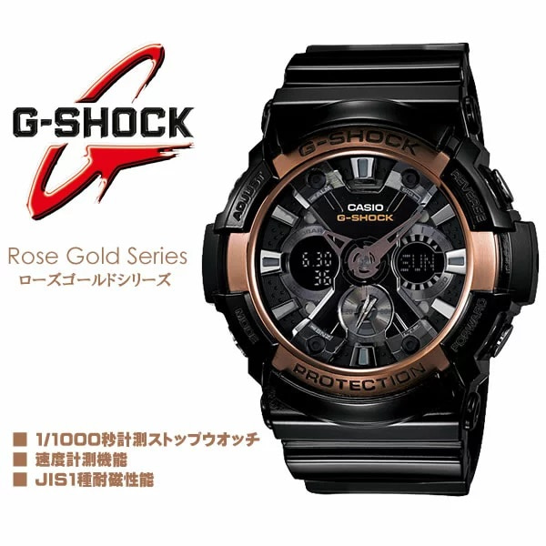 지샥 카시오 CASIO G-SHOCK GA-200RG-1AJF Rose Gold Series