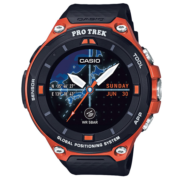 카시오 프로트렉 CASIO PROTREK Smart Outdoor Watch WSD-F20-RG 국제보증서발급