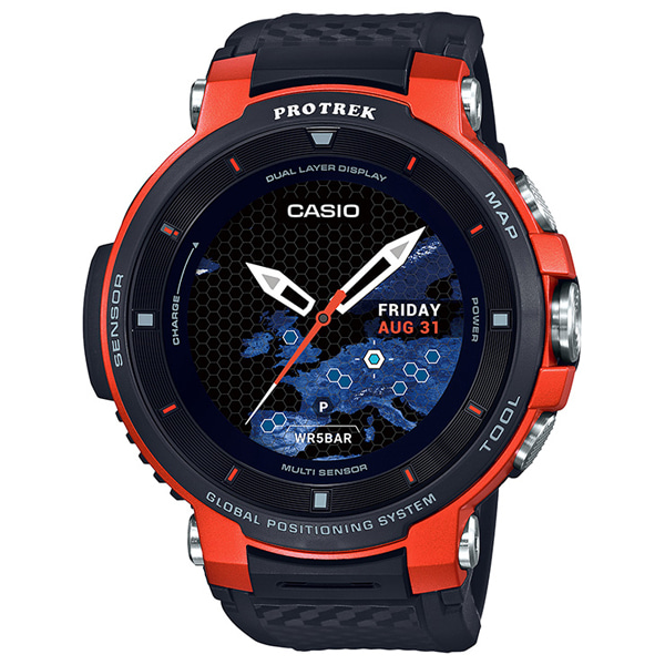 카시오 프로트렉 CASIO PROTREK Smart Outdoor Watch WSD-F30-RG