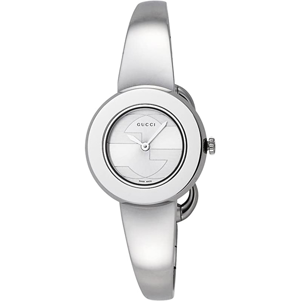 [추가비용없음] 구찌 YA129503 U-Play Stainless-Steel Quartz Silver Dial Watch