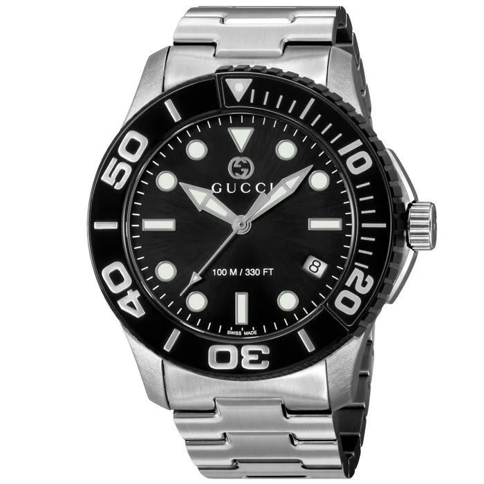 [추가비용없음] 구찌 GUCCI YA126279 Men’s G-TIMELESS Black Quartz Watch