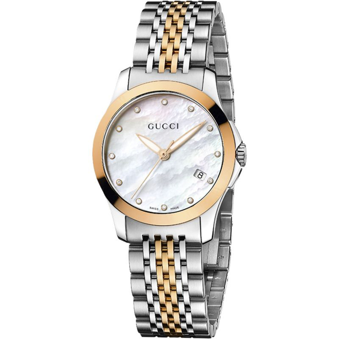 [추가비용없음] 구찌 GUCCI YA126514 G-Timeless stainless steel watch