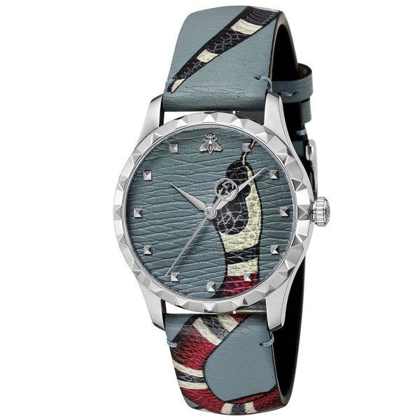 [추가비용없음] 구찌시계 GUCCI  YA1264080 G-Timeless Leather Belt Watch