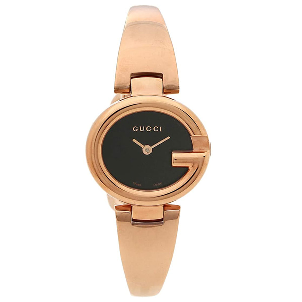 [추가비용없음] 구찌 GUCCI YA134509 Guccissima Collection Rose Gold-Tone Stainless Steel Watch
