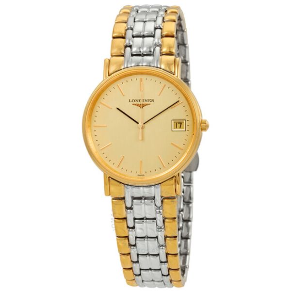 LONGINES L4.819.2.32.7 Presence Champagne Dial Ladies Watch