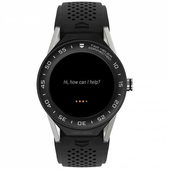 [추가비용없음] 태그호이어 TAG Heuer SBF818000.11FT8031 Black Rubber and Titanium Smartwatch 41mm