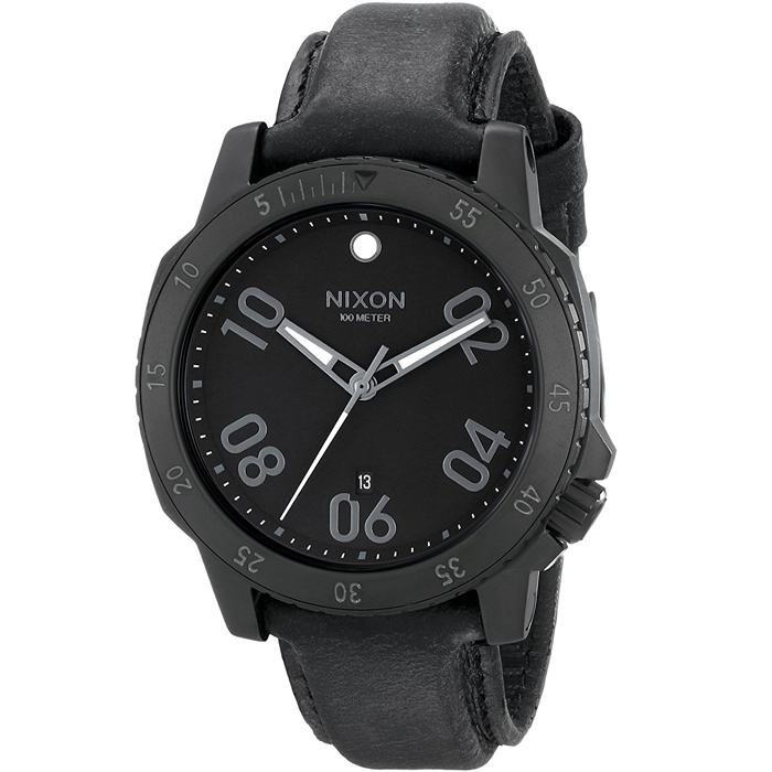 [추가비용없음] 닉슨 NIXON Ranger Leather All Black A508001