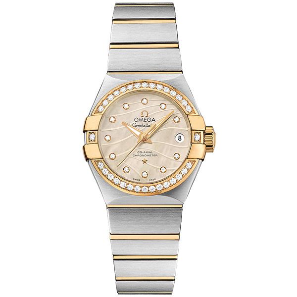 [추가비용없음] OMEGA 123.25.27.20.57.002 Constellation Co-Axial Automatic 27mm Ladies Watch